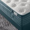 Taschenfederkernmatratze mit extra fester Unterstützung und Naturfaseraufbau