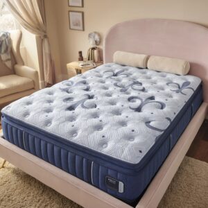 Taschenfederkernmatratze mit Memory-Schaum und Pillow-Top Aufbau