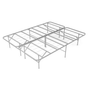 Metall-Platformbett klappbarer Bettrahmen mit Stauraum