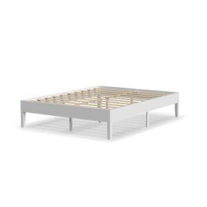 Holz-Platformbett stabiler Lattenrahmen Matratzenunterbau