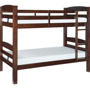 Etagenbett Doppelstockbett Twin stabiler Holzrahmen platzsparend Schlafbett