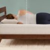 Schaummatratze mit mittlerer Festigkeit und anpassungsfähiger Komfortschicht