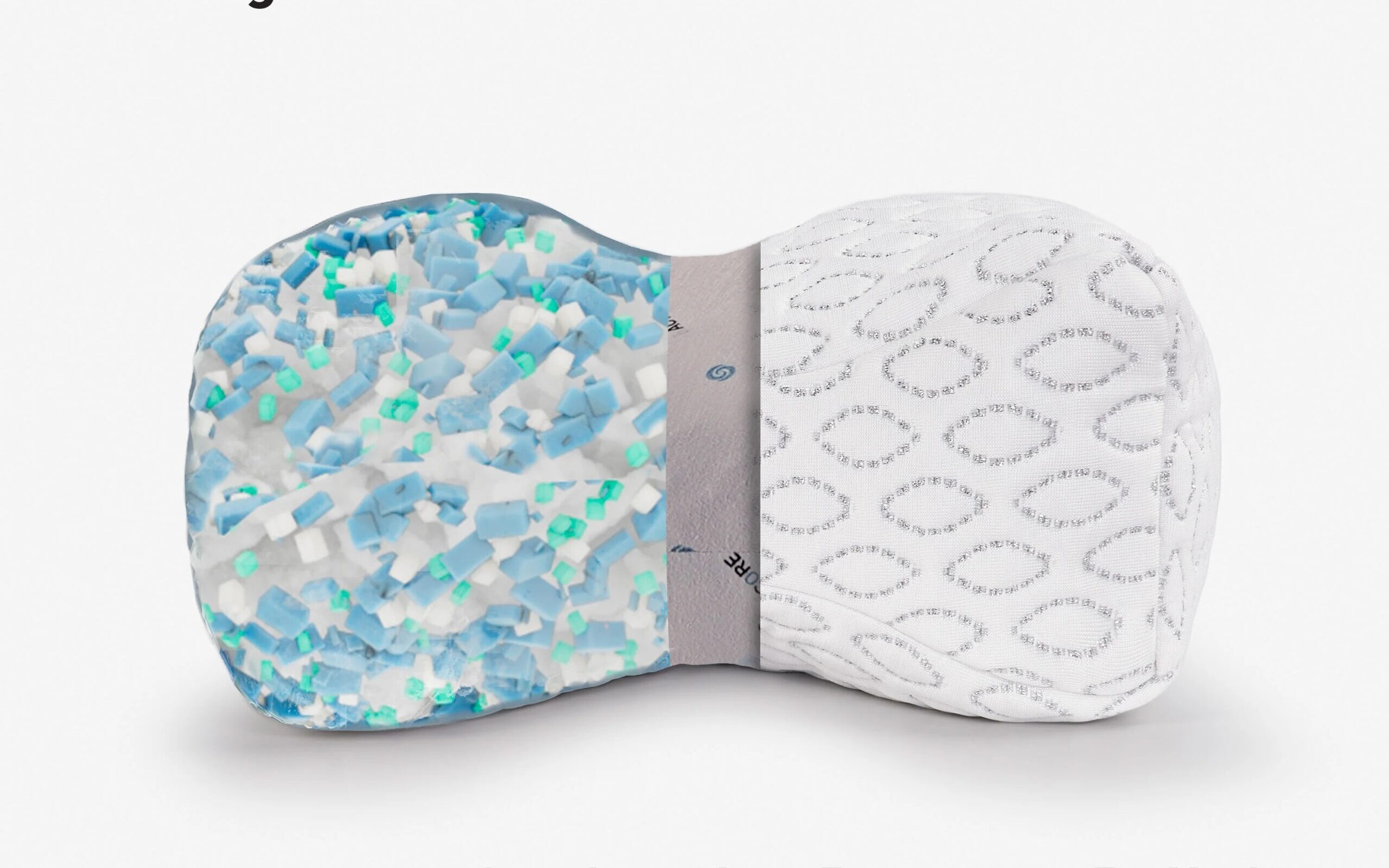 Ergonomisches Kniekissen mit Memory Schaum und Kühlbezug