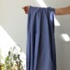 Bettwäsche Set aus ägyptischer Baumwolle mit atmungsaktivem Satin Gewebe und Spannbettlaken System